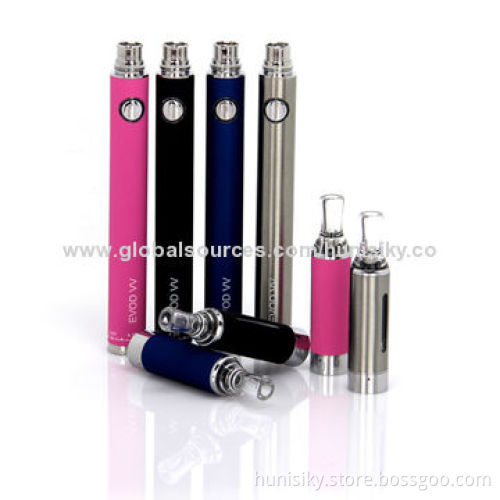 China 2014 Hot-selling Evod Twist Batteries with 650/900/1,100/1,300mAh Capacity